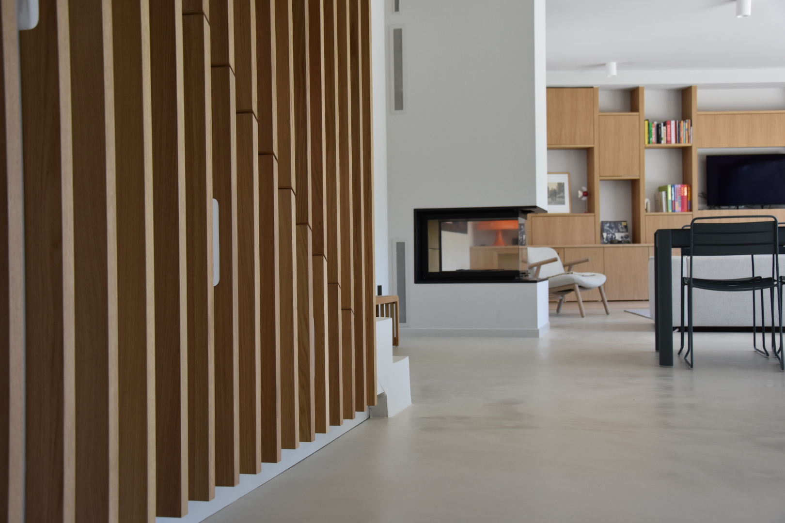 Chantier Unikoquartz à Avignon – sol minéral résistant et esthétique, durable